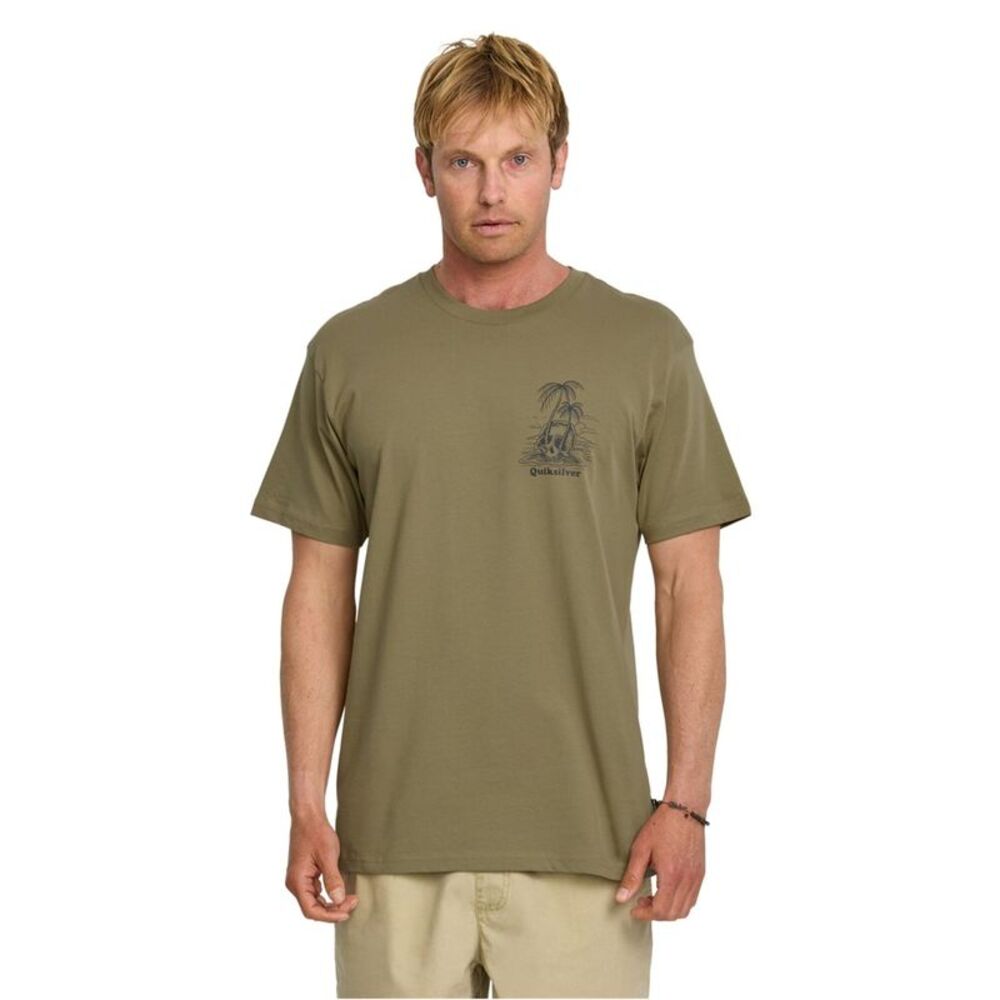 Quiksilver Mens Overgrown Graphic T-Shirt, NWT